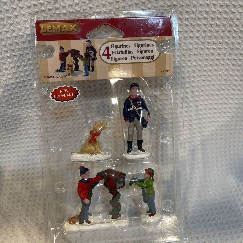 Lemax MAILBOX DECORATING # 52522 Christmas Village Figurines 2025 New